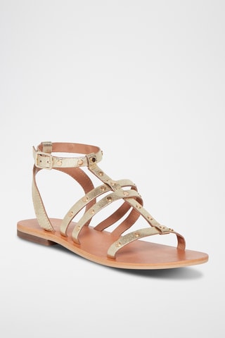 Geitenleren Sandalen Capucine - Goudkleurig