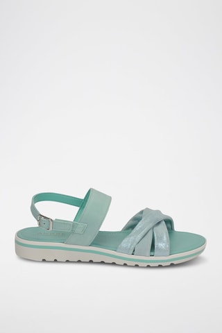 Nubuck Sandalen Poline - Turquoise