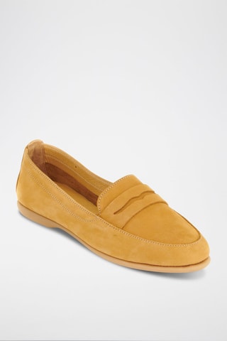 Nubuck Mocassins Luciole Camel