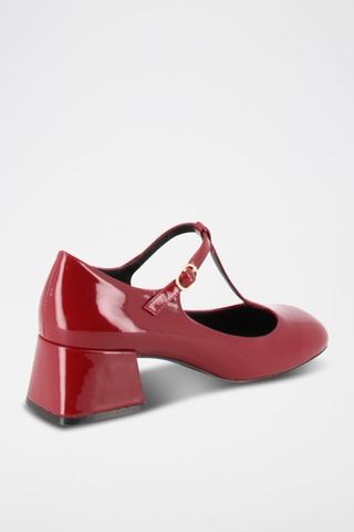 Gelakte Saloméschoenen Camylle - Rood