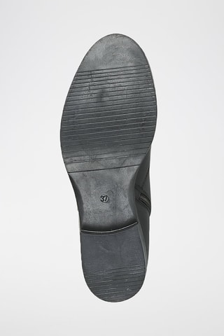 Leren Enkellaarzen Hcarlin Zwart