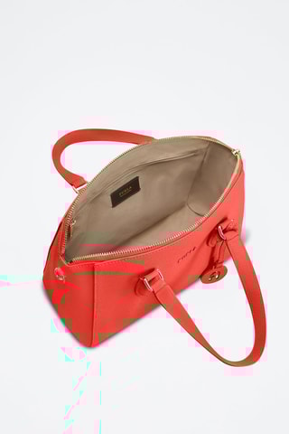 Sac à main en cuir de veau Minerva - Rouge