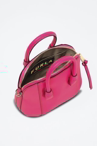 Sac à main en cuir de veau Miastella Mini - Fuchsia
