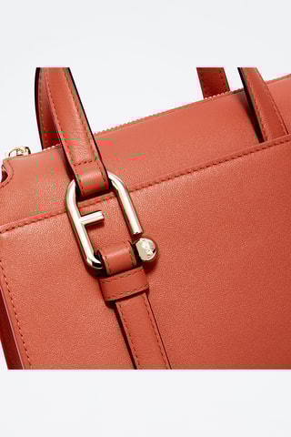 Sac à main en cuir Furla Nuvola - Corail