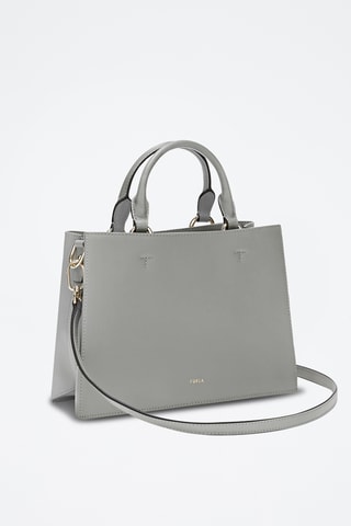 Sac à main en cuir Furla Nuvola - Gris