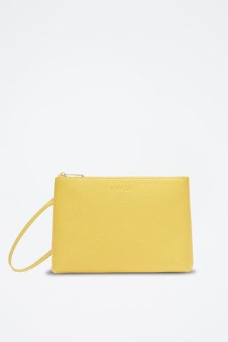 Pochette en cuir Furla Opportunity - Jaune
