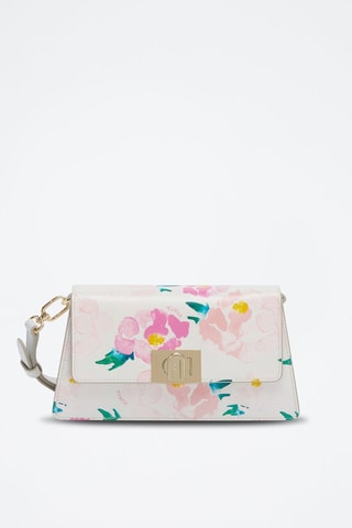 Sac porté épaule en cuir Zoe - Blanc