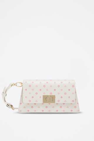 Sac porté épaule en cuir Zoé - Blanc