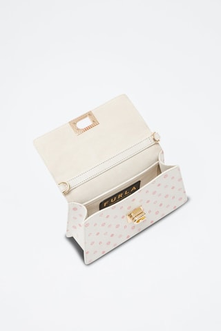 Sac porté épaule en cuir Zoé - Blanc