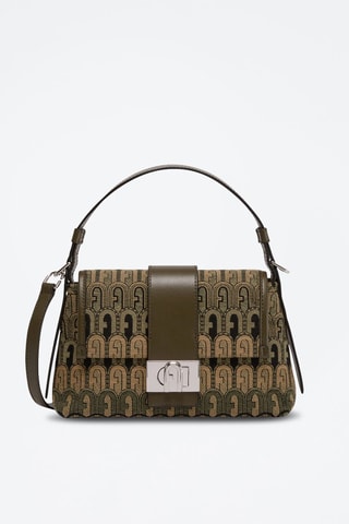 Sac porté épaule Charlotte S - Kaki