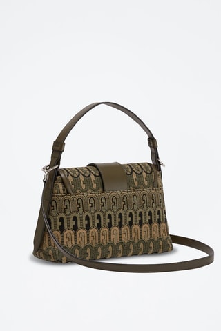 Sac porté épaule Charlotte S - Kaki