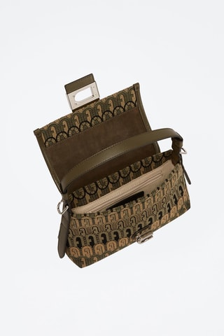 Sac porté épaule Charlotte S - Kaki