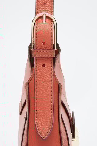 Sac porté épaule en cuir Furla Club 2 - Orange