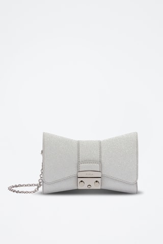 Sac bandoulière Metropolis Remix - Argenté