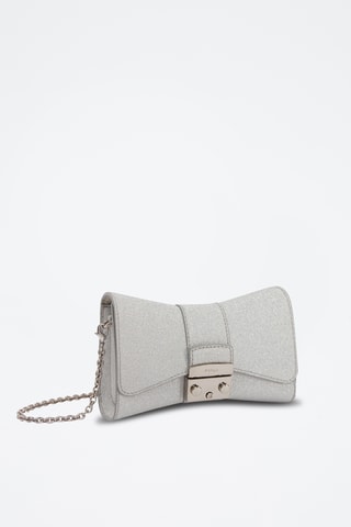 Sac bandoulière Metropolis Remix - Argenté