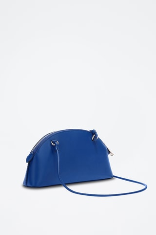 Sac bandoulière en cuir Furla Camelia - Bleu