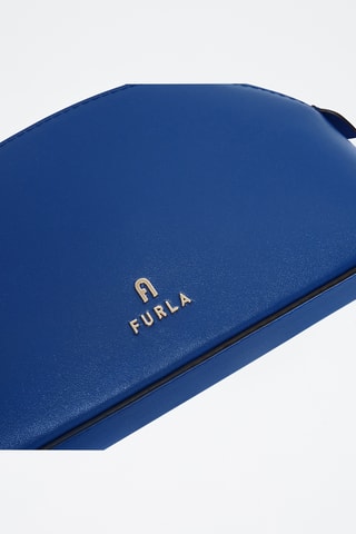 Sac bandoulière en cuir Furla Camelia - Bleu