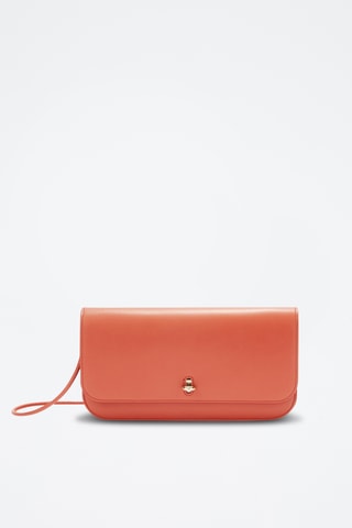 Sac bandoulière en cuir Furla Genesi - Orange