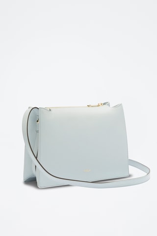 Sac bandoulière en cuir Furla Nuvola - Bleu clair