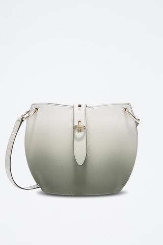 Sac bandoulière en cuir Unica Furla - Gris