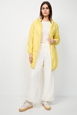 Parca com capuz Copenhagen - Amarelo