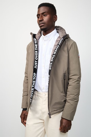 Casaco com capuz Artic - Toupeira