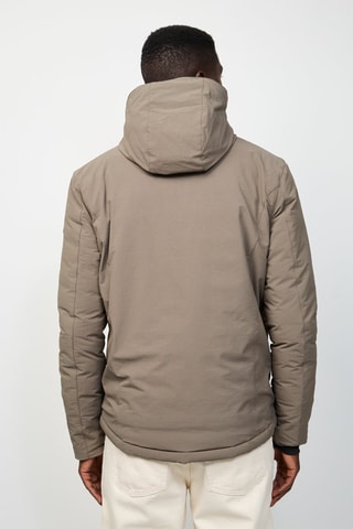 Casaco com capuz Artic - Toupeira