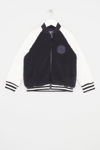 Teddy bi-matéria Bonnie Azul-marinho