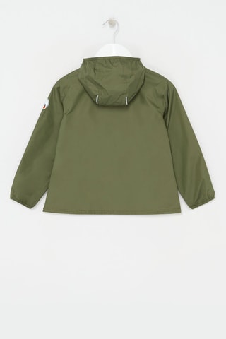 Casaco com capuz Madeira - Caqui