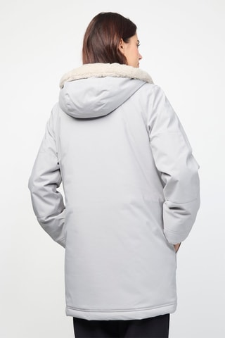 Parca com capuz Taiga - Cinzento-claro