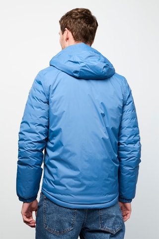 Casaco reversível Bergen - Azul e caqui