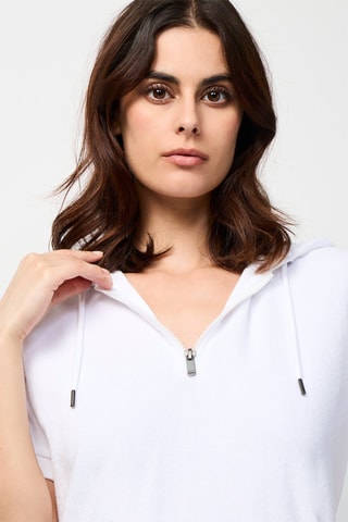 Vestido-sweat Meg - Branco