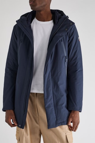 Parca com capuz Iceberg - Azul-marinho