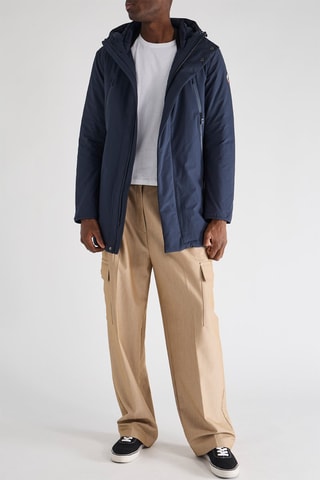 Parca com capuz Iceberg - Azul-marinho