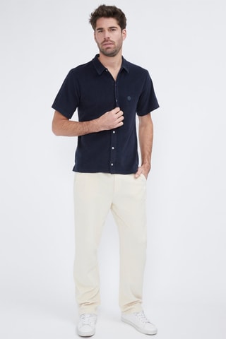 Camisa Castelo - Azul-marinho