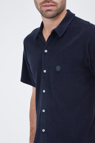 Camisa Castelo - Azul-marinho