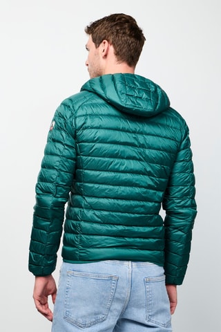 Blusão com capuz Nico - Verde-escuro
