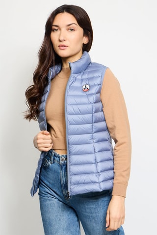 Colete acolchoado Seda - Azul