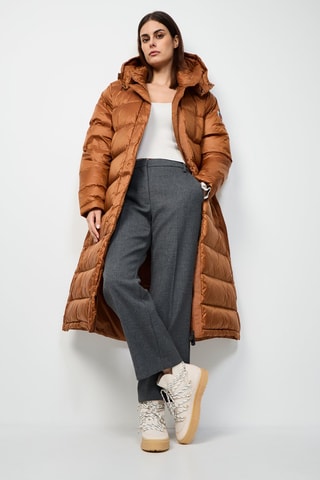 Doudoune à capuche Karachi - Caramel