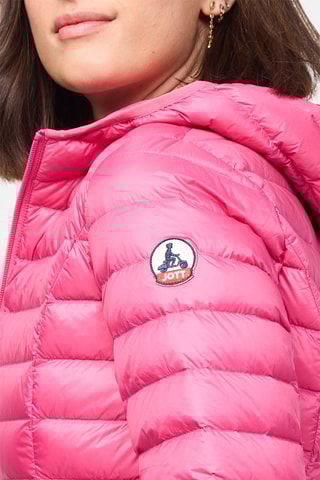 Doudoune à capuche Cloe - Rose
