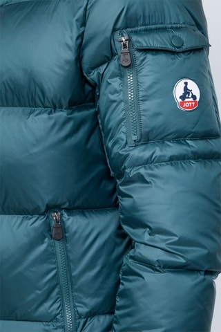 Blusão com capuz Java - Verde-escuro