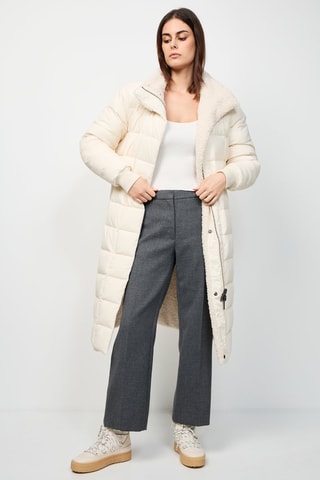 Blusão reversível Nara - Marfim
