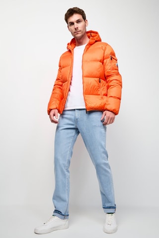 Blusão com capuz Java - Laranja-escuro