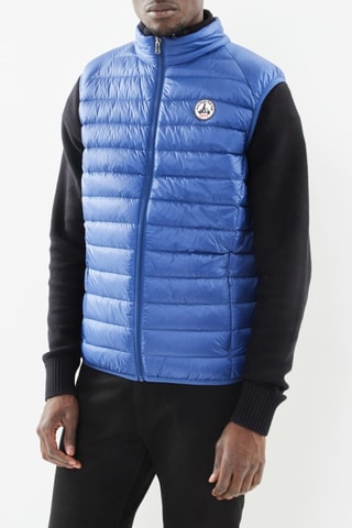 Colete acolchoado slim Tom - Azul