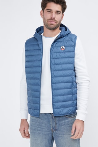 Colete acolchoado Pat - Azul