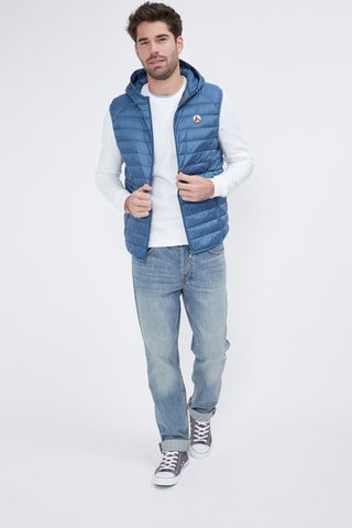 Colete acolchoado Pat - Azul