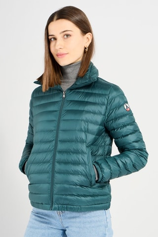 Doudoune à capuche Louisa - Vert foncé