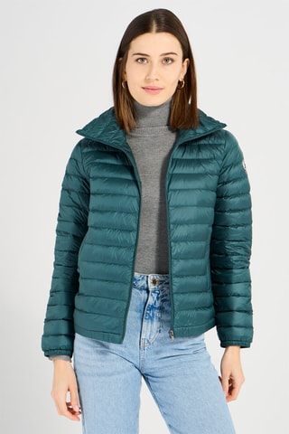 Doudoune à capuche Louisa - Vert foncé