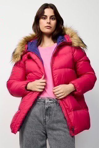 Doudoune à capuche Luxe 2.0 - Rose