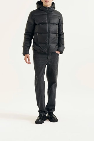 Blusão com capuz Java - Preto